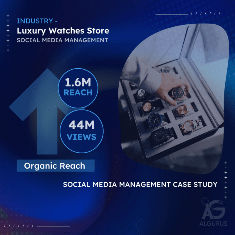 Social Media Management for Luxury Watches and Jewelry Store