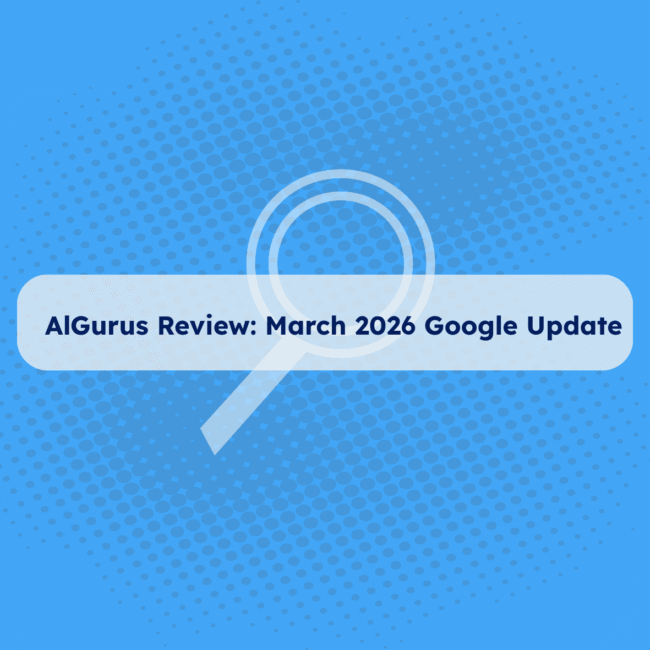 March 2026 Google Update