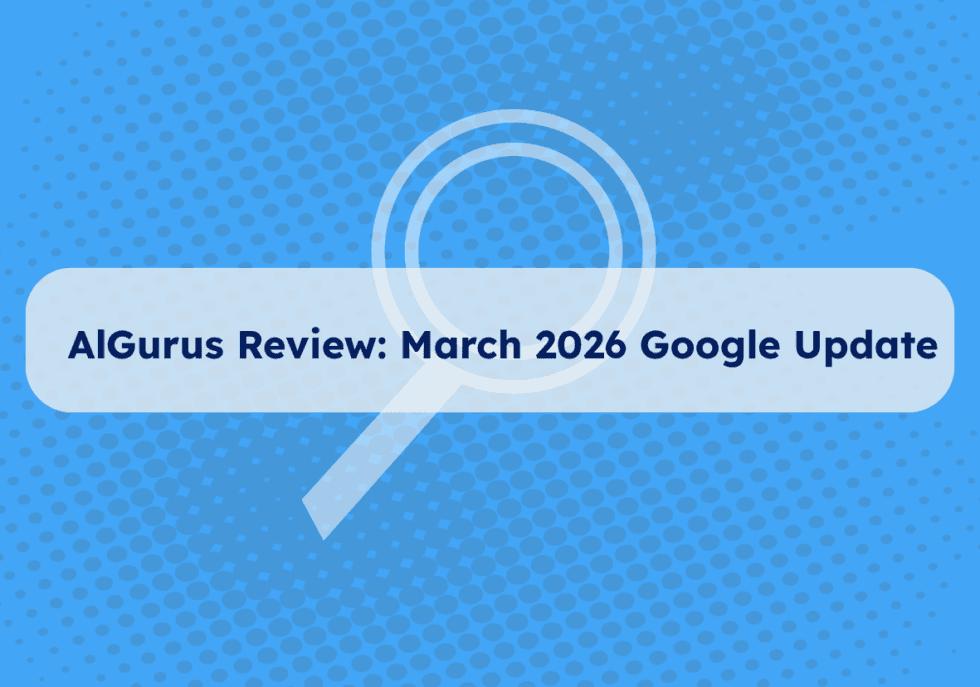 March 2026 Google Update